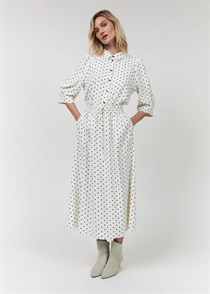 Bono dot skjorte Offwhite Lollys Laundry 